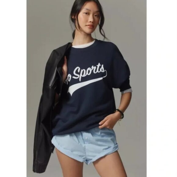 Favorite Daughter Go Sports Sweatshirt SZ LARGE NWOT - Picture 3 of 7